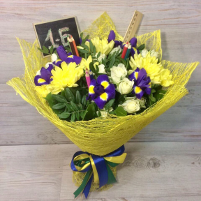 Школьный букет №3