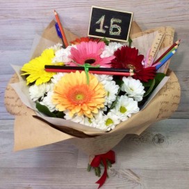 Превью Школьный букет №4