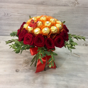 Букет из конфет №1