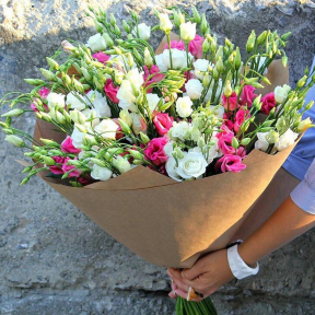 Букет из эустом