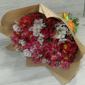 Букет из альстромерий