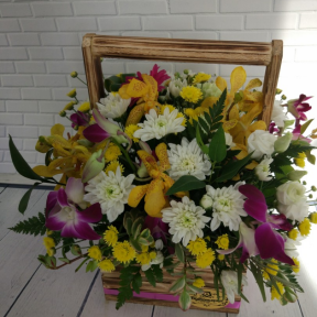 Композиция «Цветочный марафон»