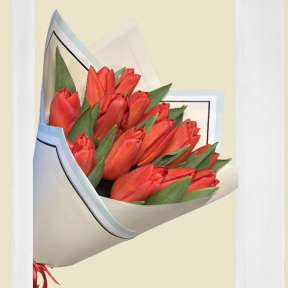 Букет из 13 тюльпанов «Радость»